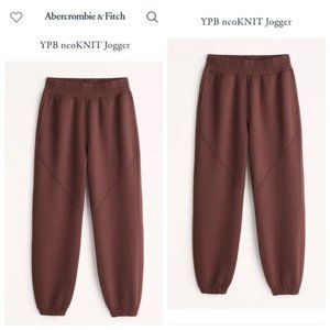 Abercrombie & Fitch YPB neoKNIT Jogger Brown Large